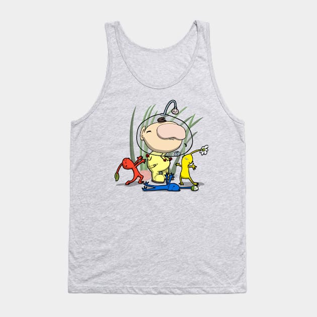 Meeting Intelligent Life Form Tank Top by Aniforce